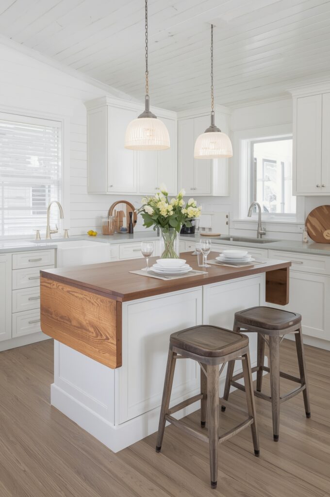 Drop-Leaf Counter Extensions