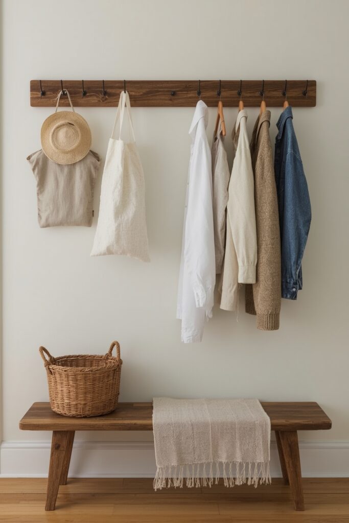Shaker Peg Rail Organizer


