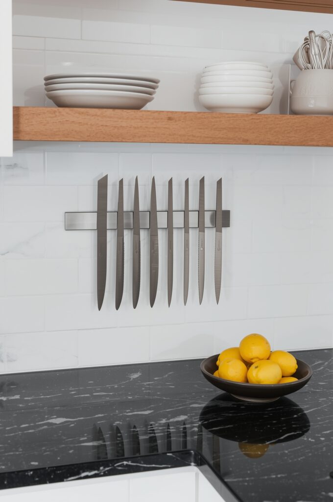 Magnetic Knife Strips for Wall Storage
