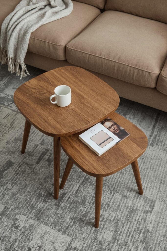 Nesting Tables for Flexible Use