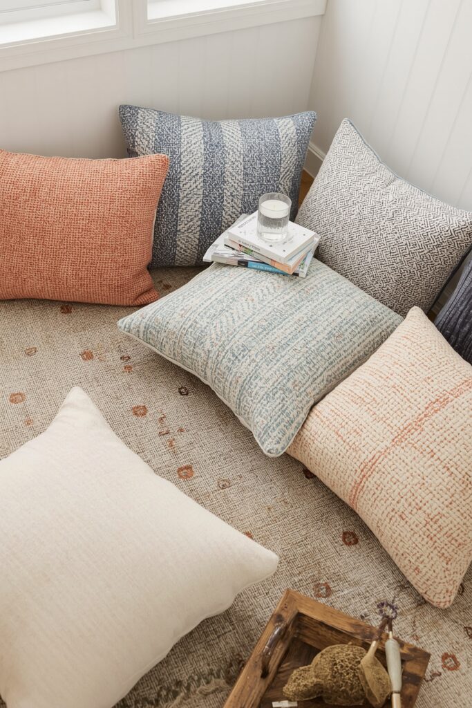 Floor Pillow Lounge Zone
