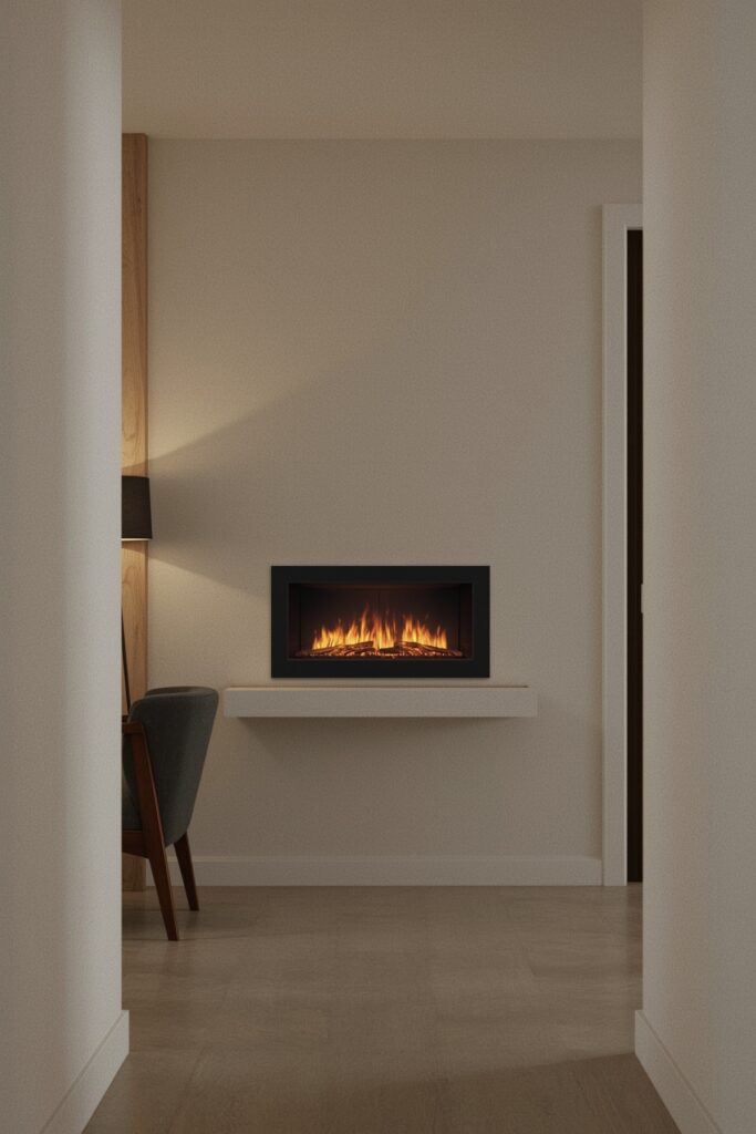 Compact Fireplace Insert or Heater