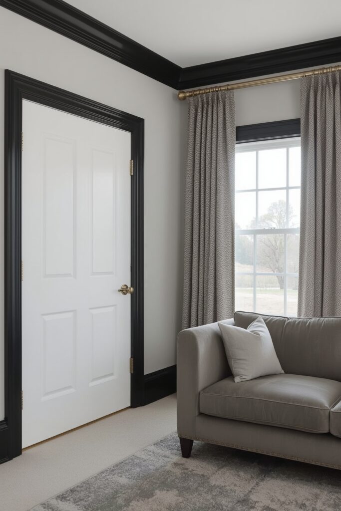 High-Contrast Trim to Create Depth