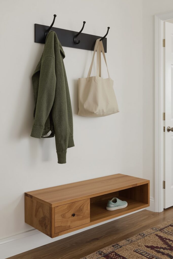 Cantilevered Entryway Perch