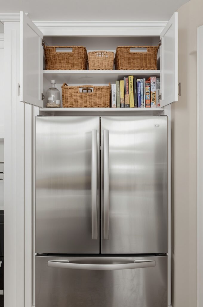 Over-the-Fridge Open Storage