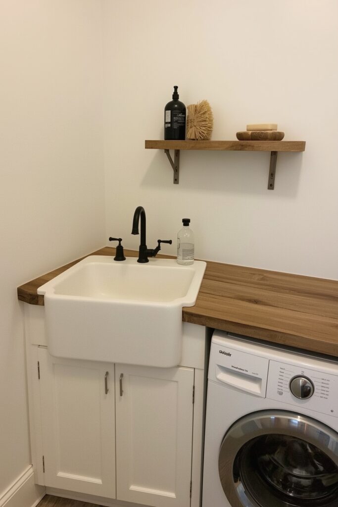 Mini Farmhouse Utility Sink

