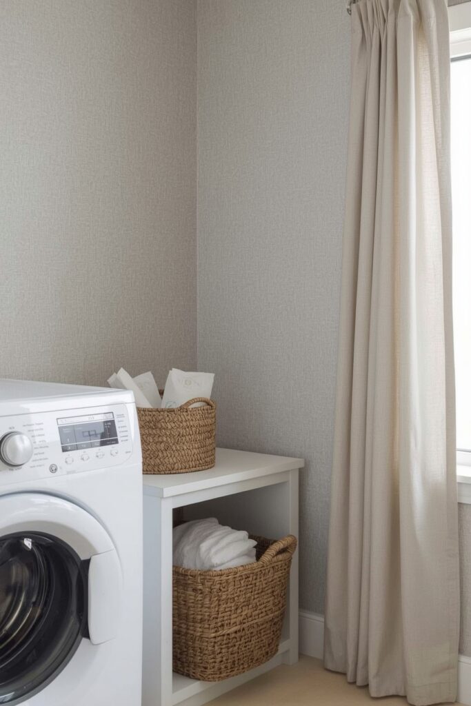 Whisper Gray Linen Print


