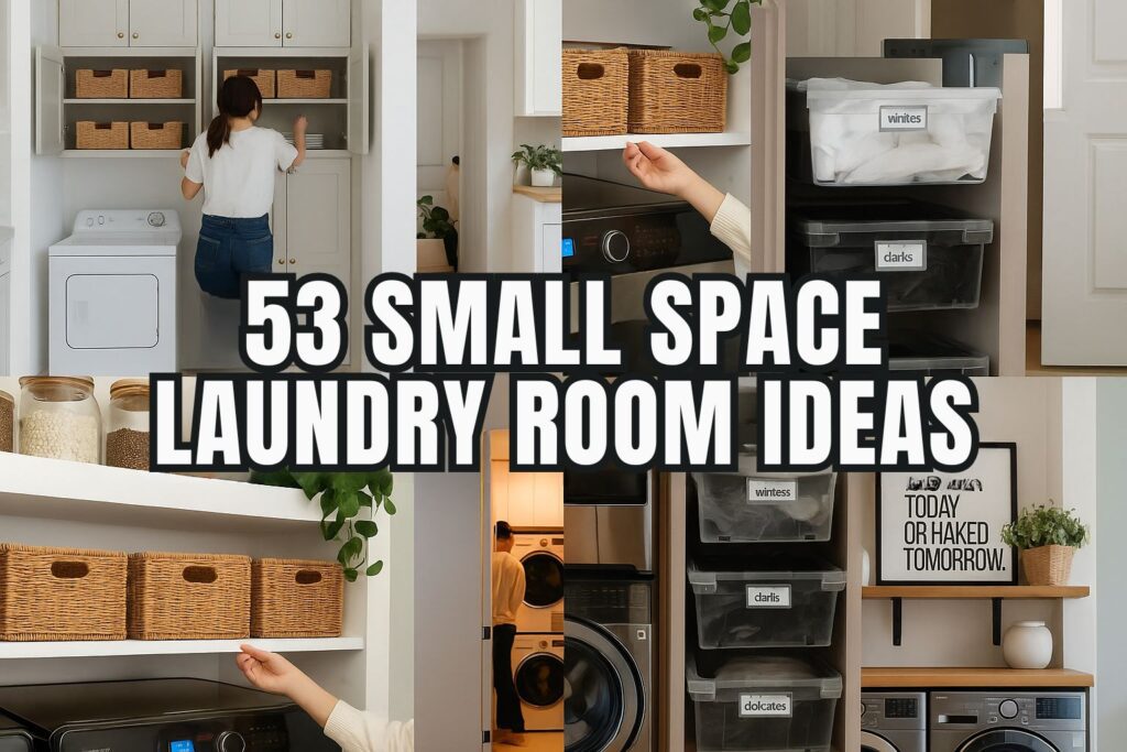 Small Space Laundry Room Ideas