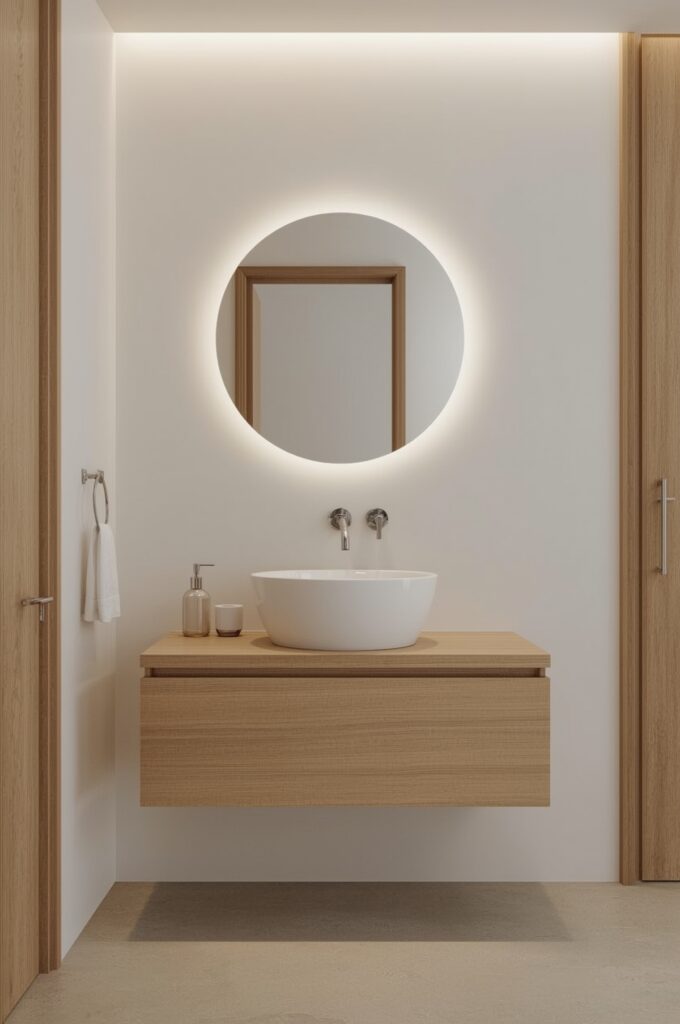 Floating Minimalist Vanity