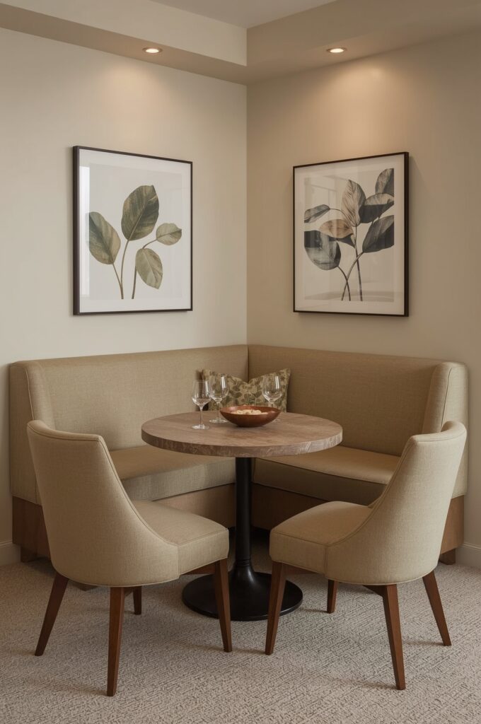 Corner Banquette Seating