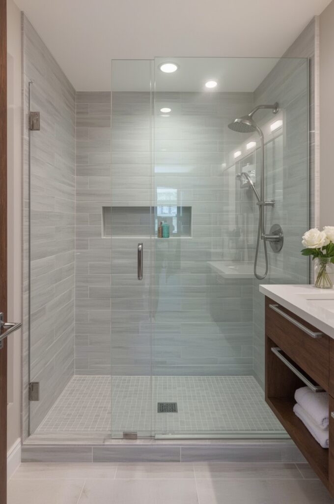Horizontal Tile Lines to Widen Space