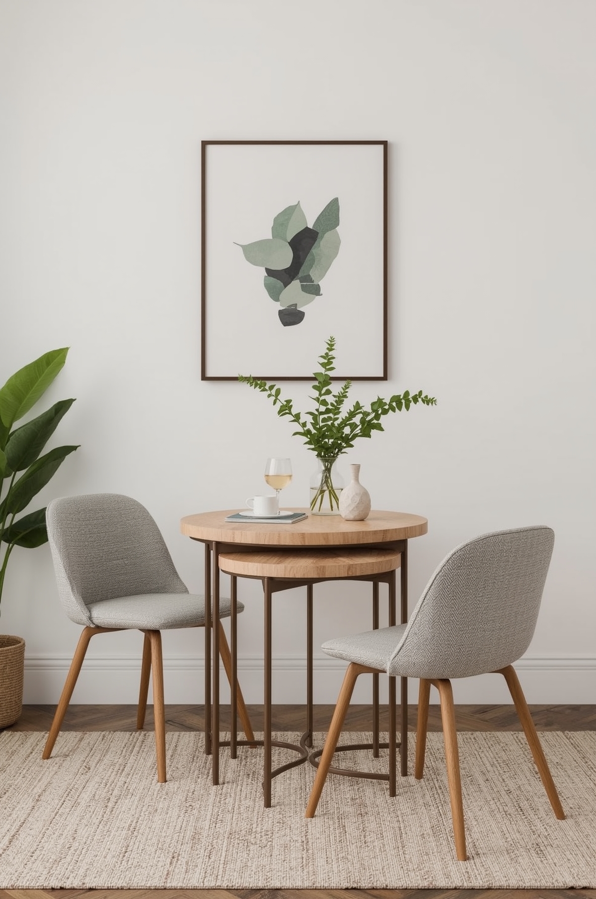 Compact Nesting Dining Table 55 Small Space Dining Ideas for a Stylish Tiny Room