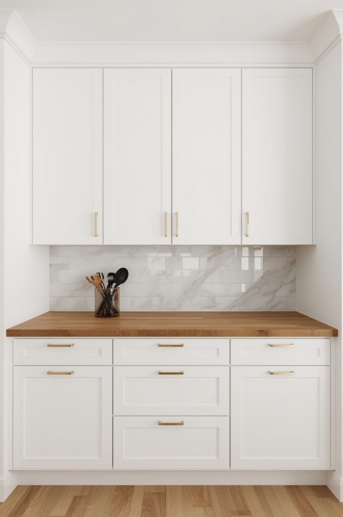 Two-Tone Counter Surface for Zoning