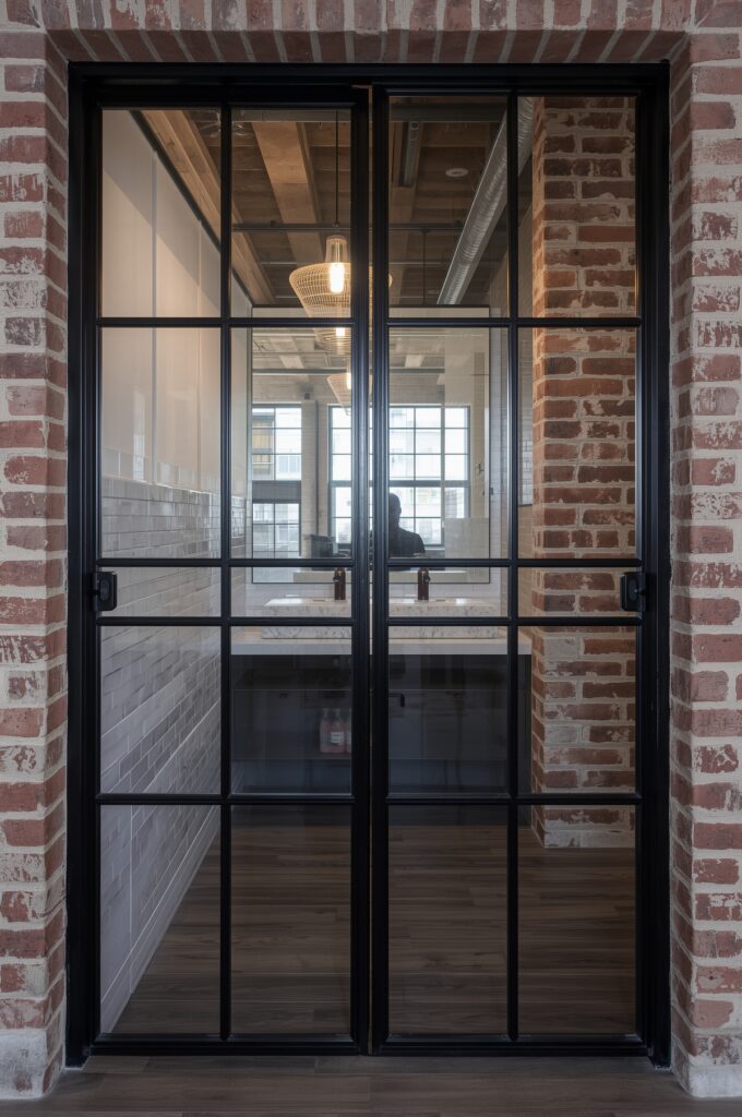 Industrial Metal Sliding Doors