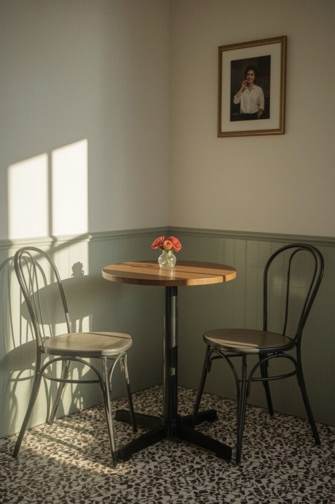 Two-Seater Café Table