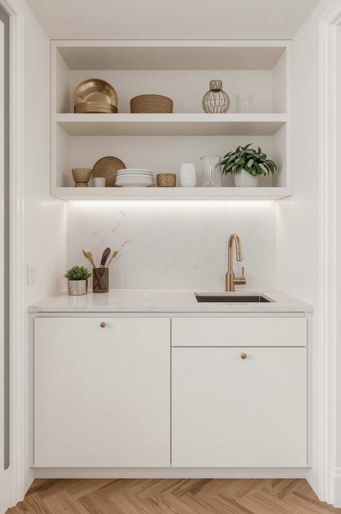 Marble Slab Mini Counter