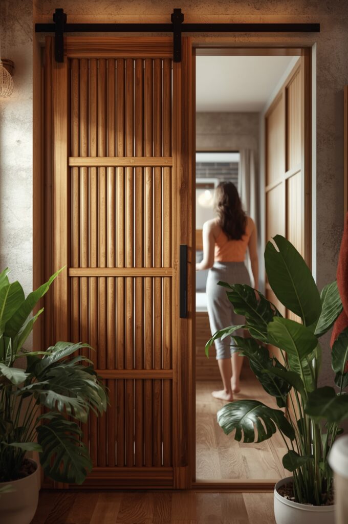 Eco-Friendly Bamboo Doors