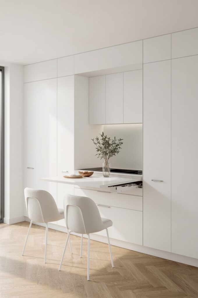 Slide-Out Dining Surface from Cabinetry
