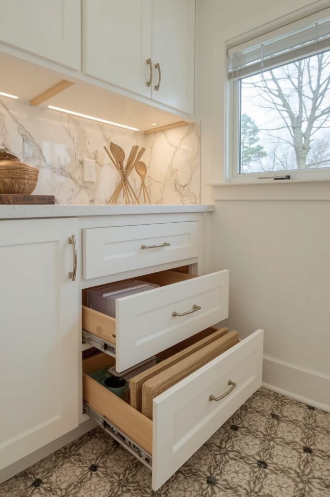 Toe-Kick Hidden Drawers