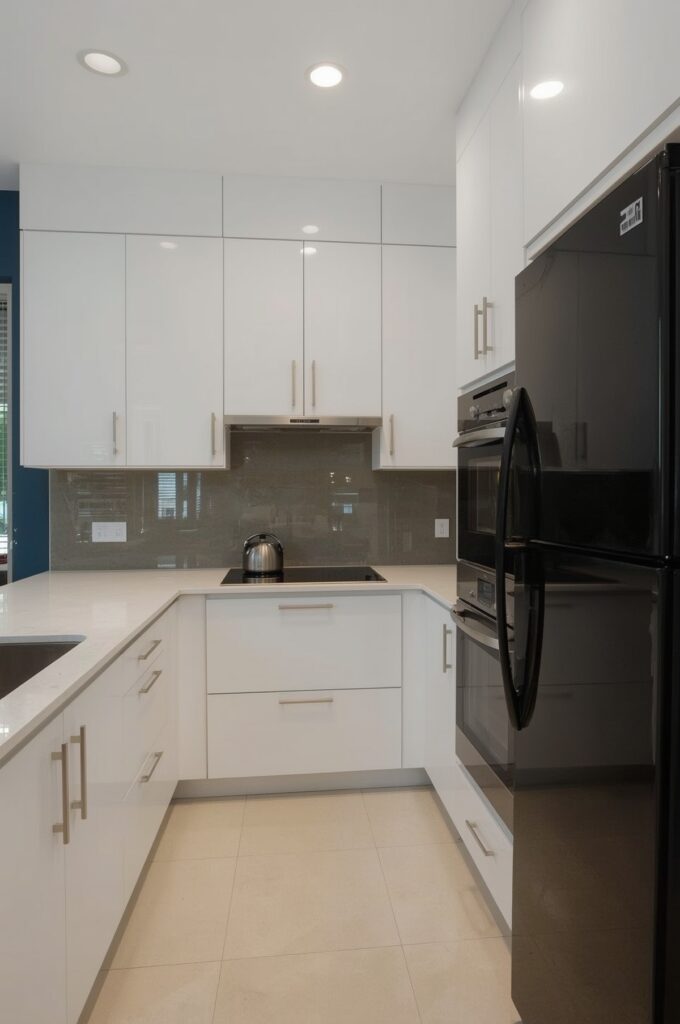 High-Gloss Cabinet Finishes