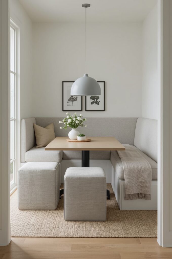Tuck-Away Ottoman Seating