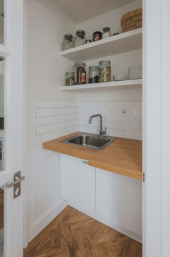 Fold-Under Compact Counter Addition
