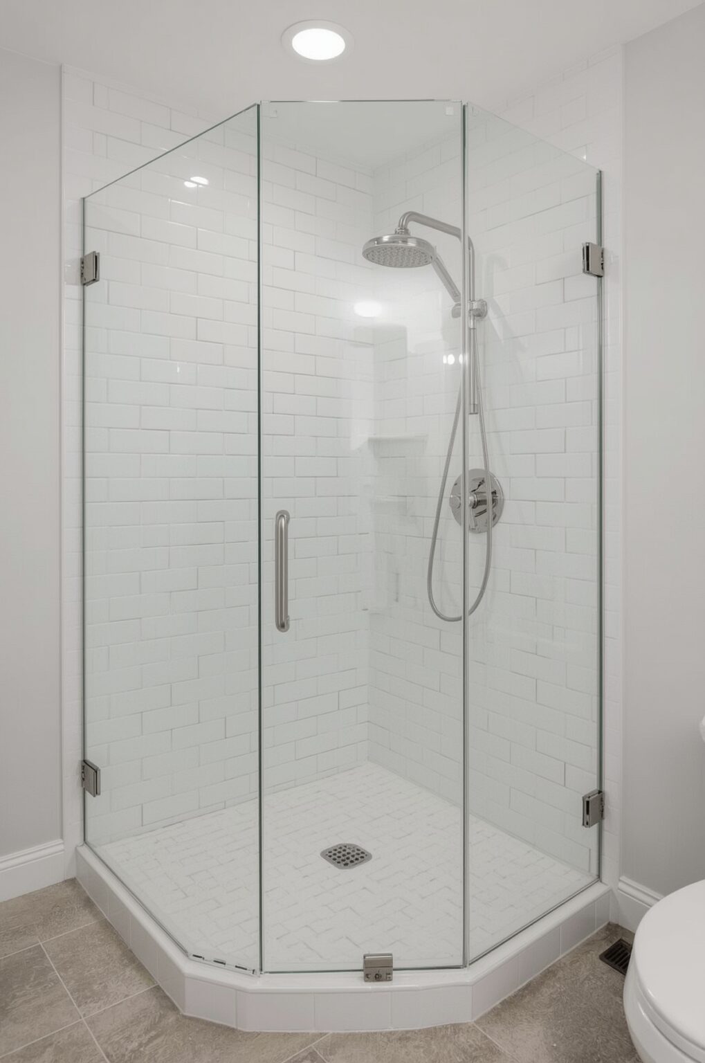 41 Small Space Saving Corner Showers Ensuite Bathroom Ideas