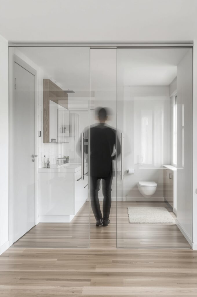 Clear Acrylic Sliding Panels