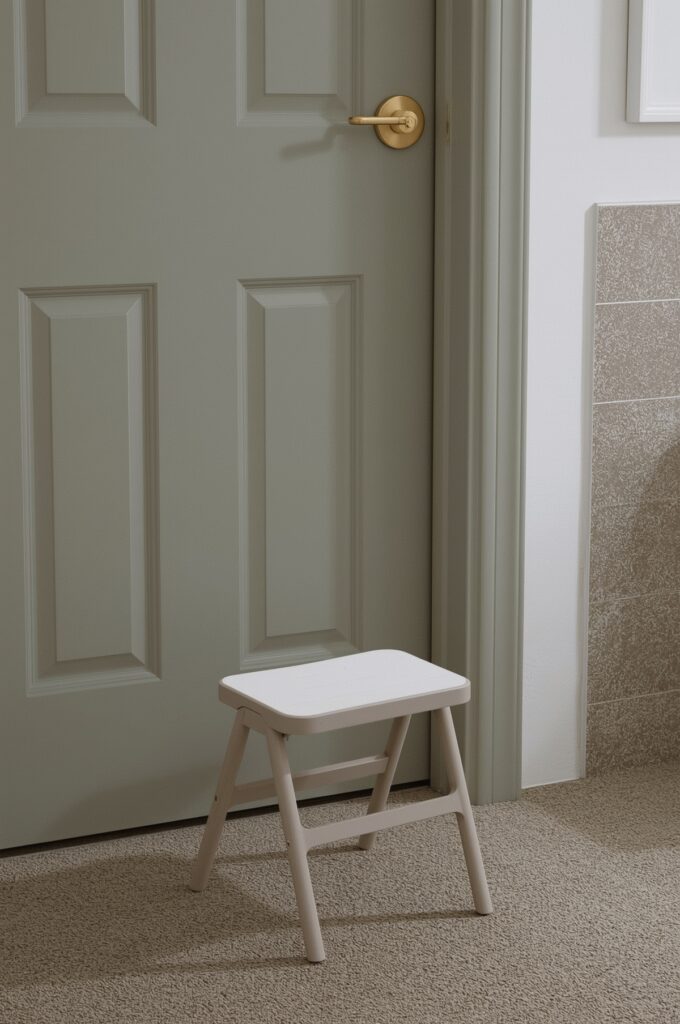 Foldable Step Stool Storage