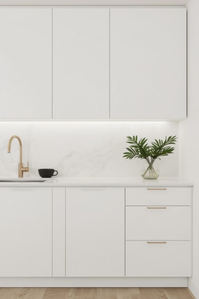 Minimalist Monochrome Counter Design
