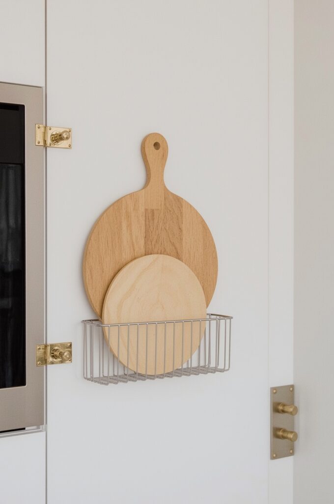Over-Cabinet Cutting Board Storage