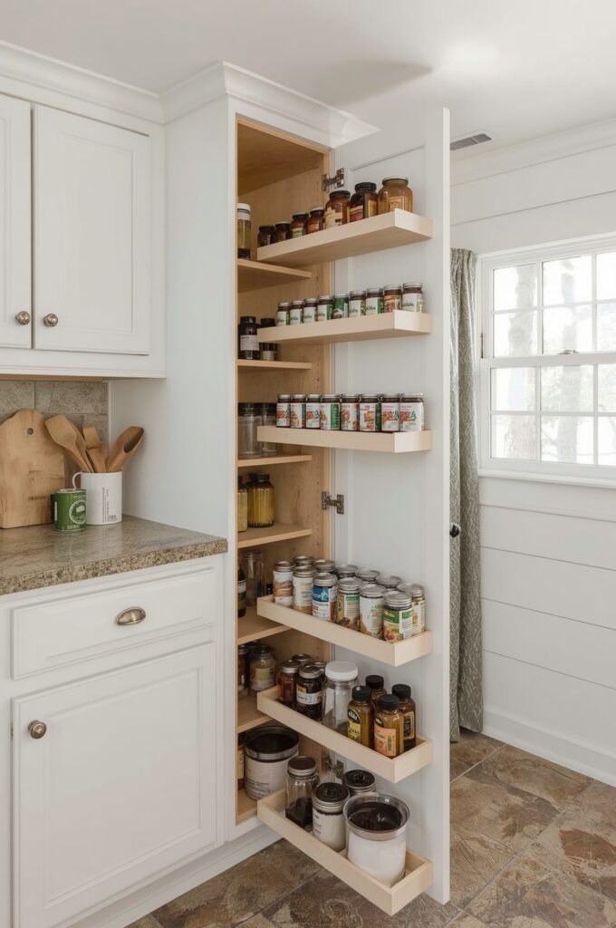 Swing-Out Pantry Cupboards