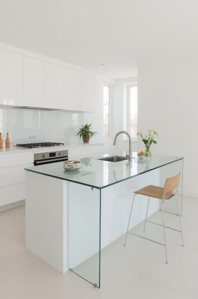 Glass-Top Counter Extension