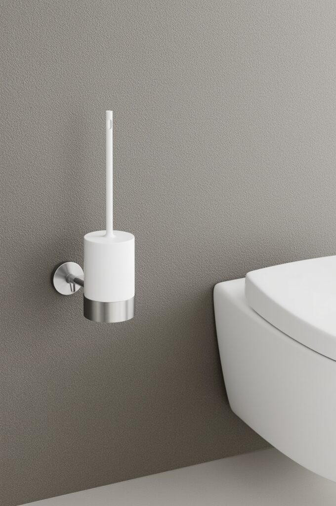 Floating Toilet Brush and Holder