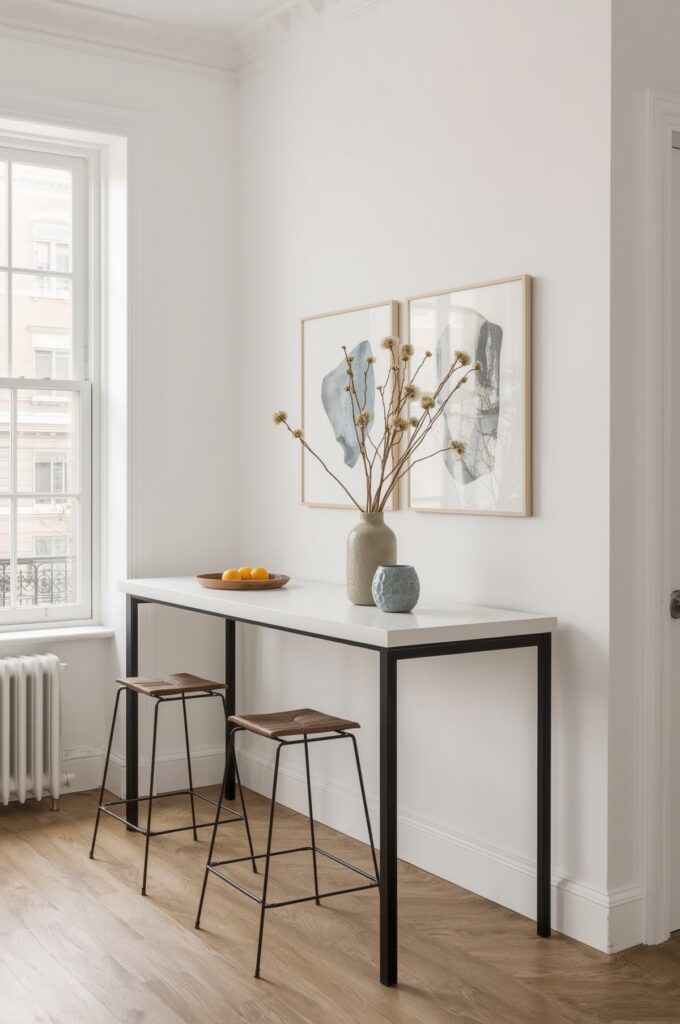 Narrow Counter-Height Table