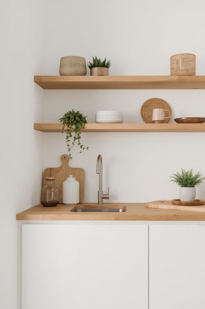 Round Edge Counter for Easy Flow