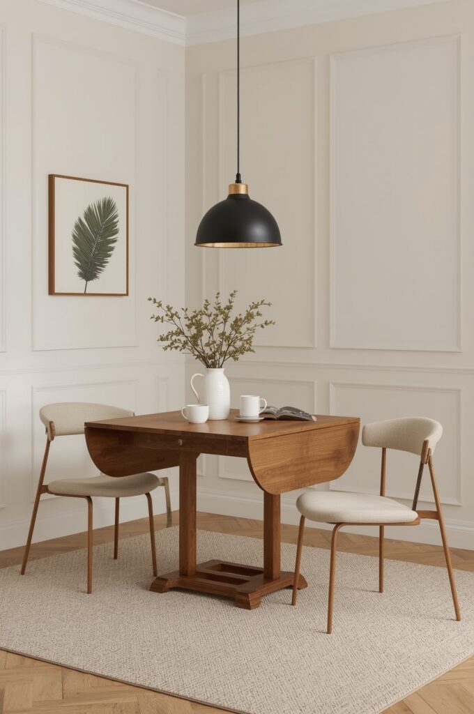 Extendable Drop-Leaf Table