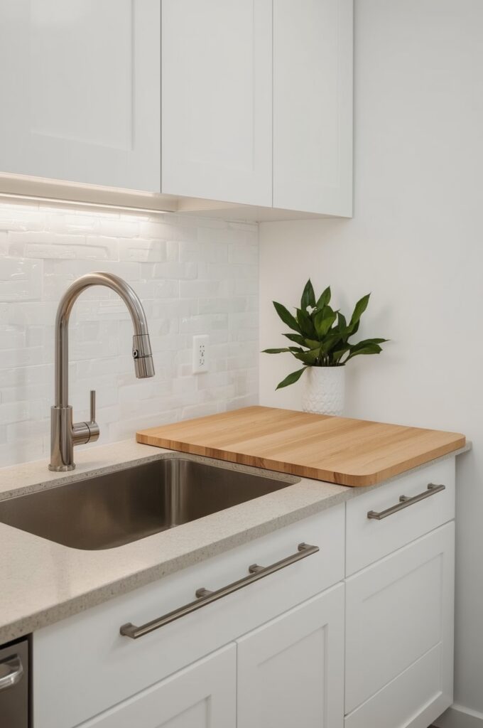 Over-the-Sink Cutting Board Surface