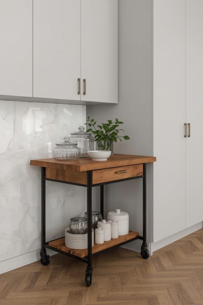Mini Countertop Extension on Wheels