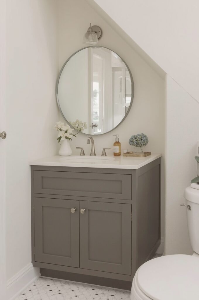 Angled Vanity for Awkward Spaces