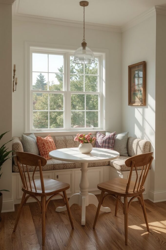 Built-In Window Bench Nook