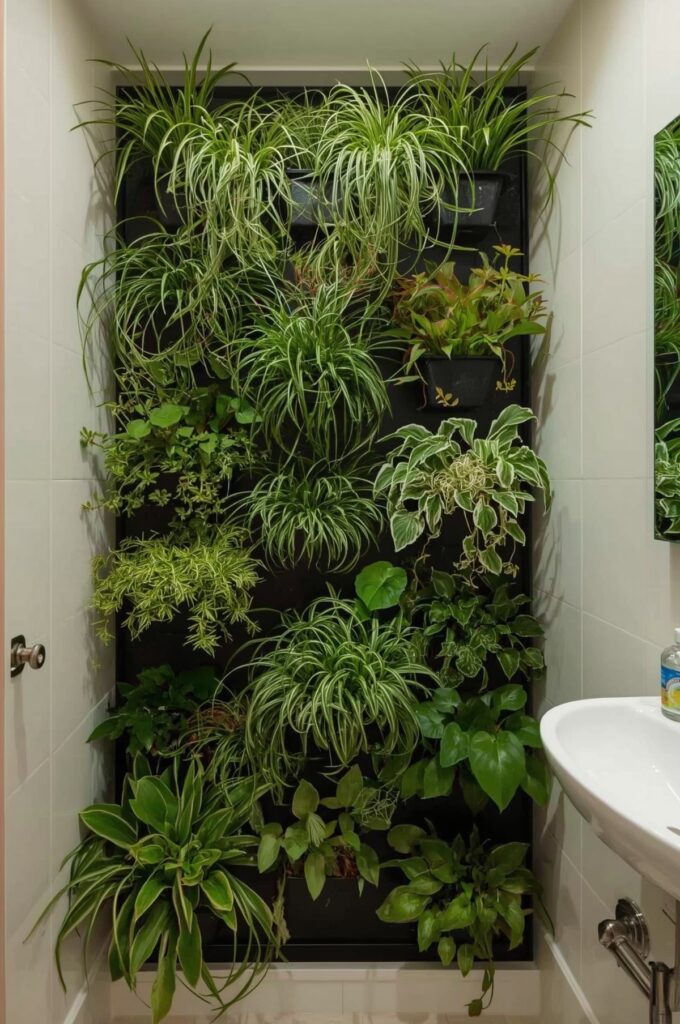 Vertical Garden Wall for Freshness
