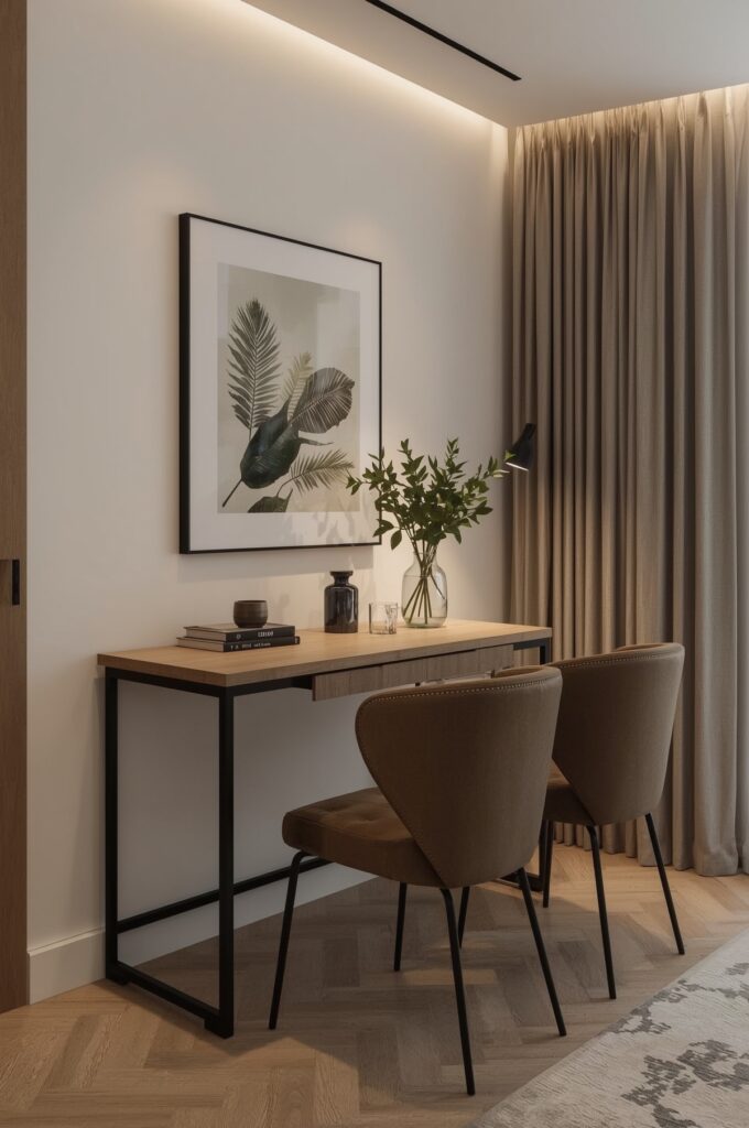 Console-to-Dining Convertible Table