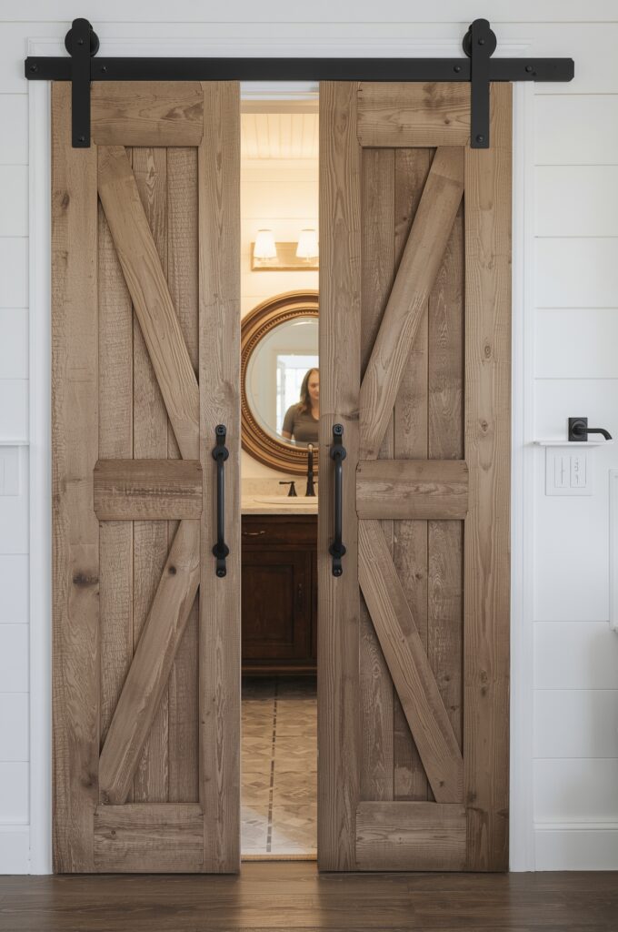 Rustic Wood Barn Doors