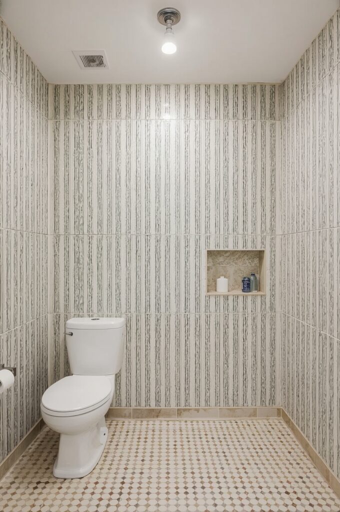 Vertical Tile Patterns to Enhance Height