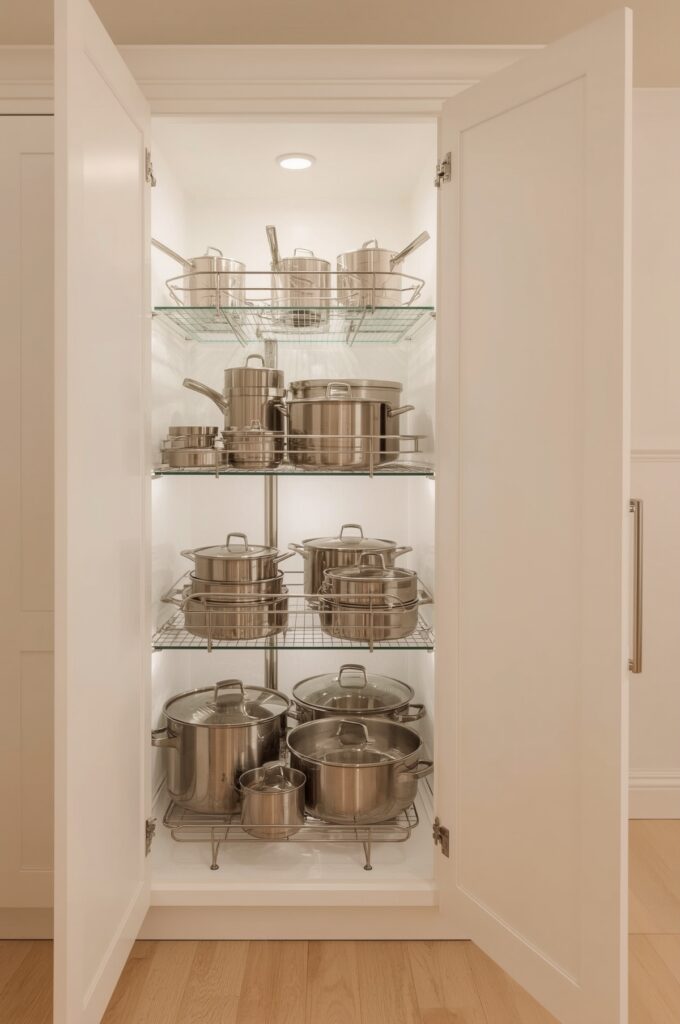 Corner Lazy Susan Cabinet