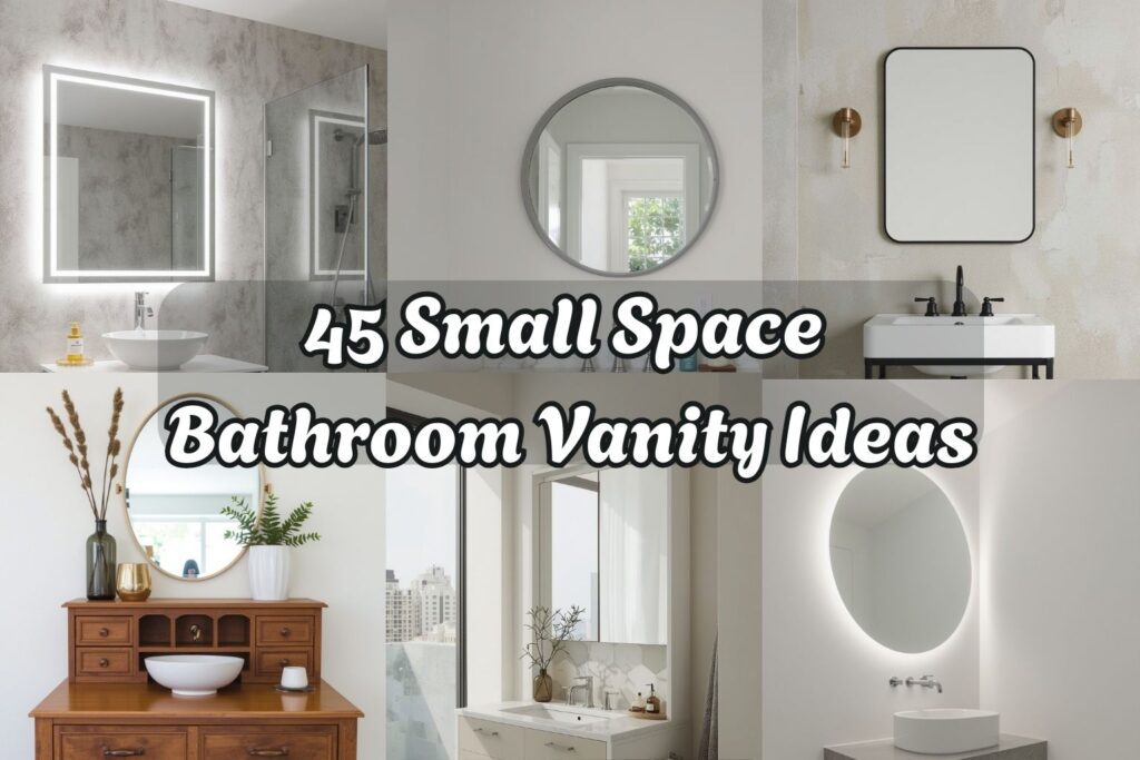 Small Space Bathroom Vanity Ideas