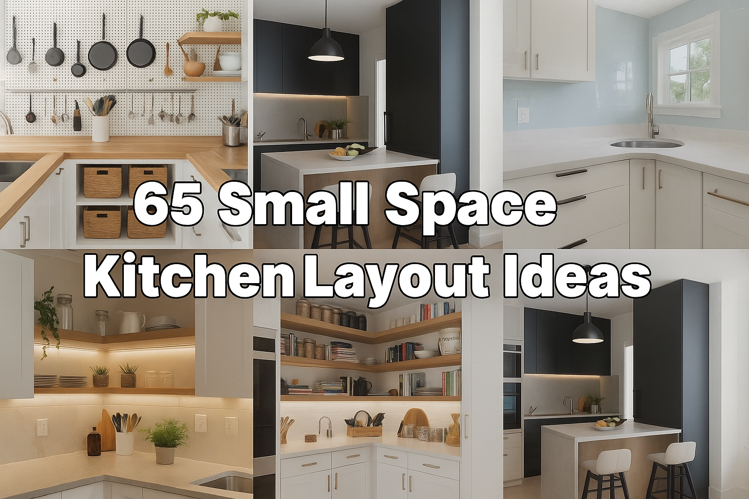 64 Small Space Kitchen Layout Ideas for a Perfect Kitchen