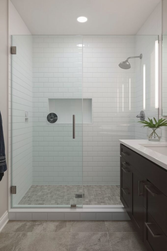 Frameless Walk-In Glass Shower