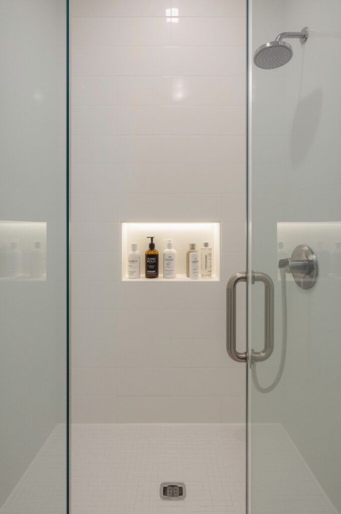 Built-In Wall Niches for Storage